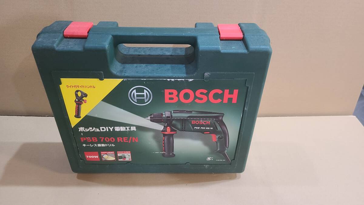 BOSCH(ボッシュ) 振動ドリル PSB700RE/N 日曜大工にて使用拍卖