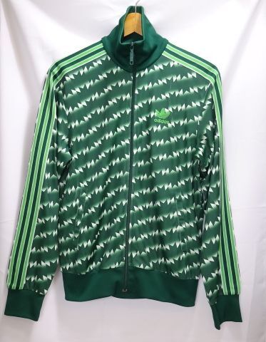 2007年製 adidas SHARP TrackTop サイズM アディダス マンチェスターユナイテッド トラックトップ グリーン ジャージ トラックジャケット 拍卖