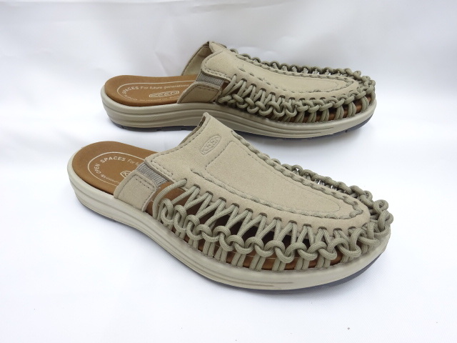 美品 KEEN UNEEK 2 SLIDE W 24.5cm キーン ウィメンズ ユニーク2 スライド サンダル トレッキング キャンプ アウトドア スニーカー拍卖