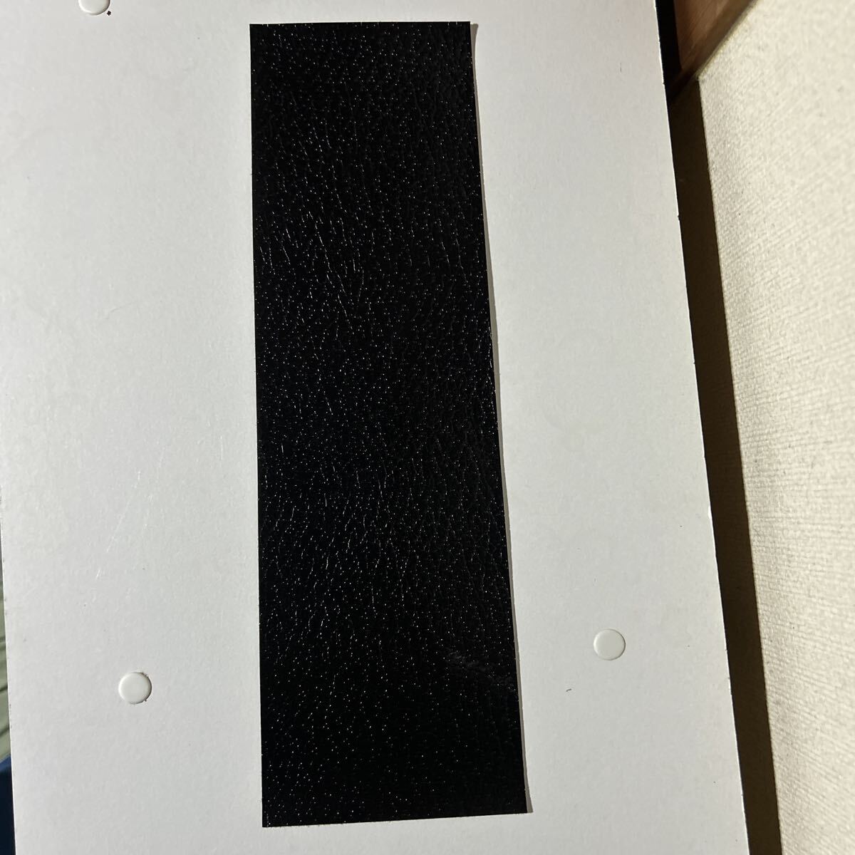 ペッカリー型押し☆豚革☆艶あり☆黒☆ビリヤードグリップ用☆アメ豚っぽい感じ☆厚さ0.5mm☆長さ33cm拍卖