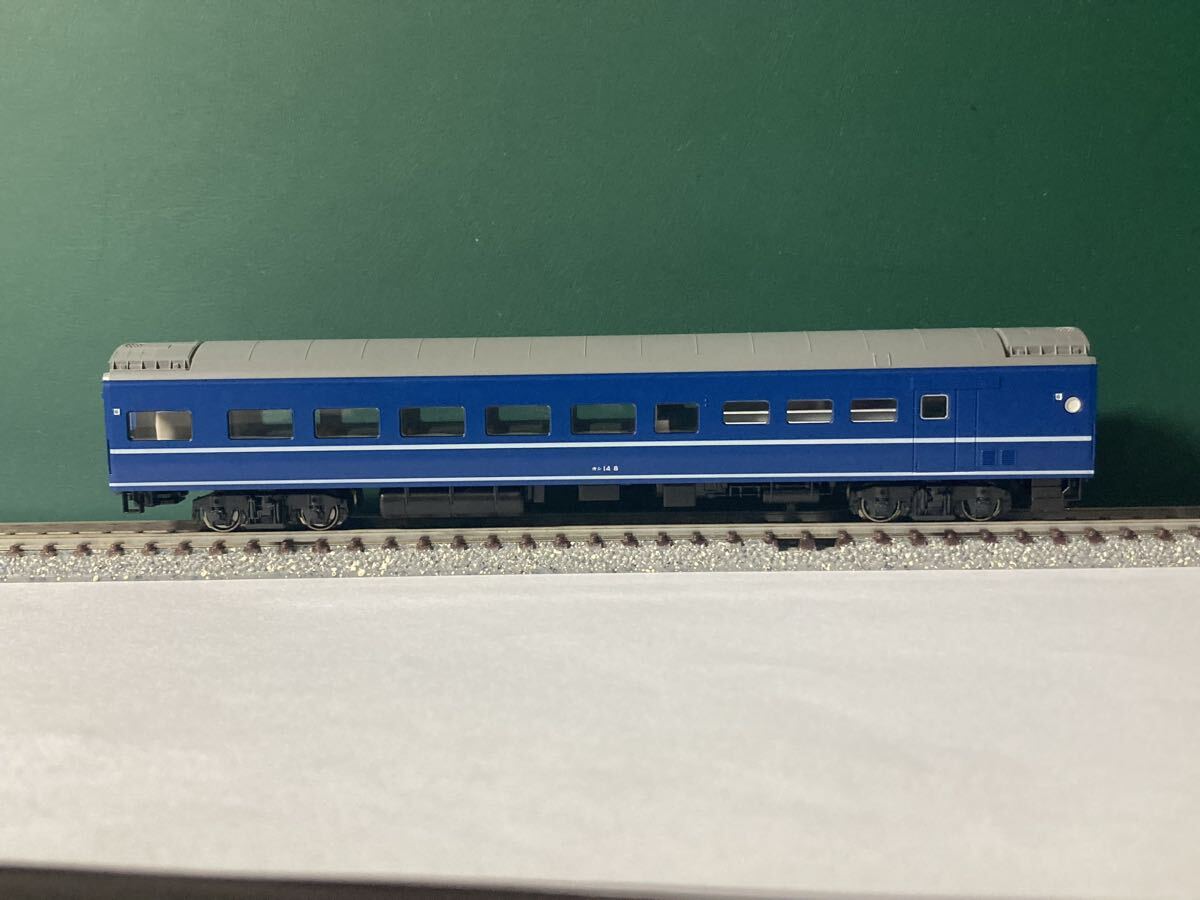 KATO 10-598 オシ14 8 14系寝台特急「さくら」 長崎編成8両セットばらし拍卖