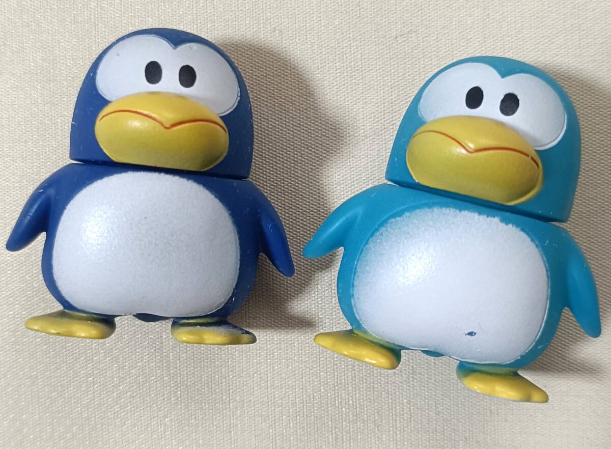 パピプペンギンズ フィギュア 2体 セット 当時物 サントリー 企業物 80年代 CANビール CM キャラクター 80s ビンテージ 8135拍卖