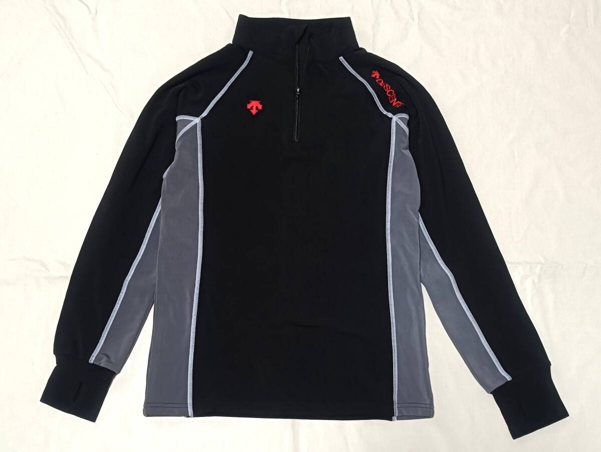 DESCENTE デサント スキーインナー ハーフジップ 長袖 シャツ 150cm 男の子女の子 ジュニア キッズ 8092拍卖