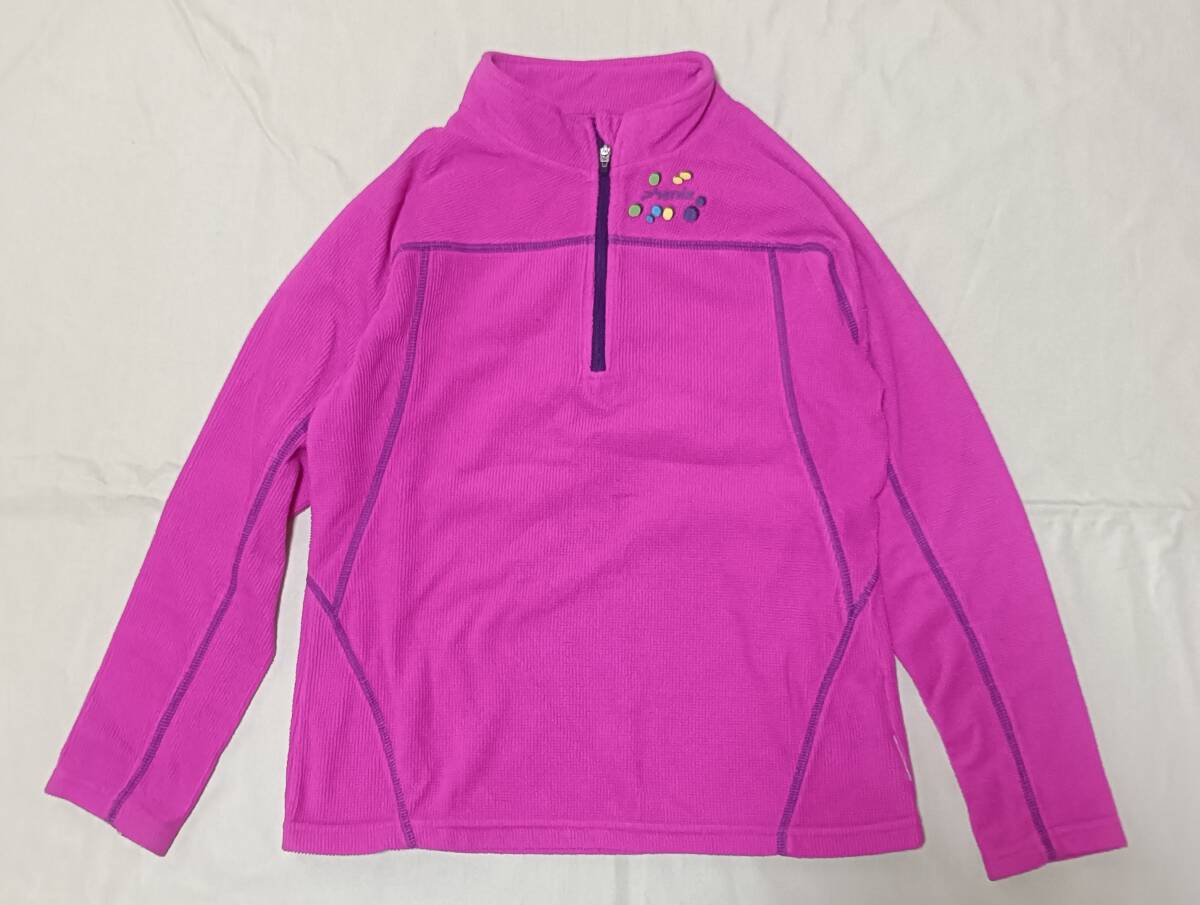 Phenix フェニックス スキーインナー ハーフジップ 長袖 シャツ 140cm 女の子 ジュニア キッズ ピンク 8094拍卖