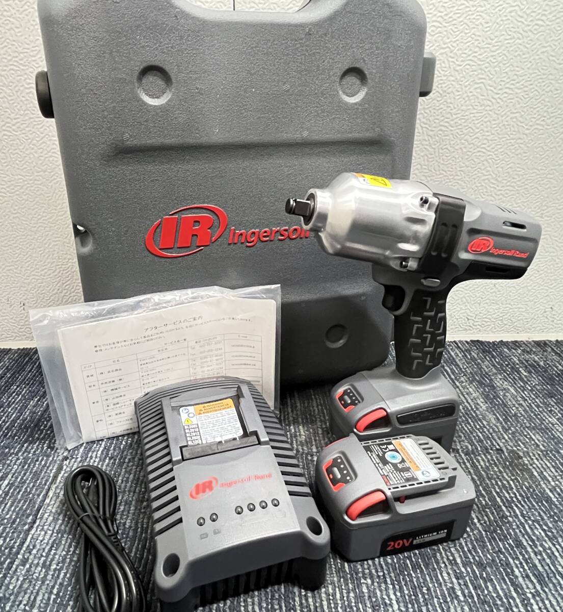 【未使用品】Ingersoll Rand IR インガソールランド コードレスハイトルク インパクトツール W7150EU-K22-JP 20V 電動インパクト 10269拍卖