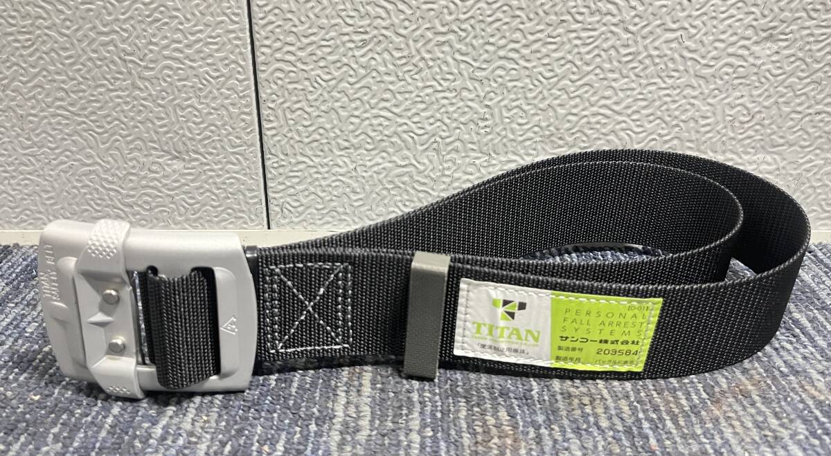 【未使用品】TITAN タイタン 作業 ベルト HAB-BL-M 安全帯 建築 建設 鳶職 鳶 フルハーネス 足場 足場屋 ハーネス 用 とび職 10164拍卖