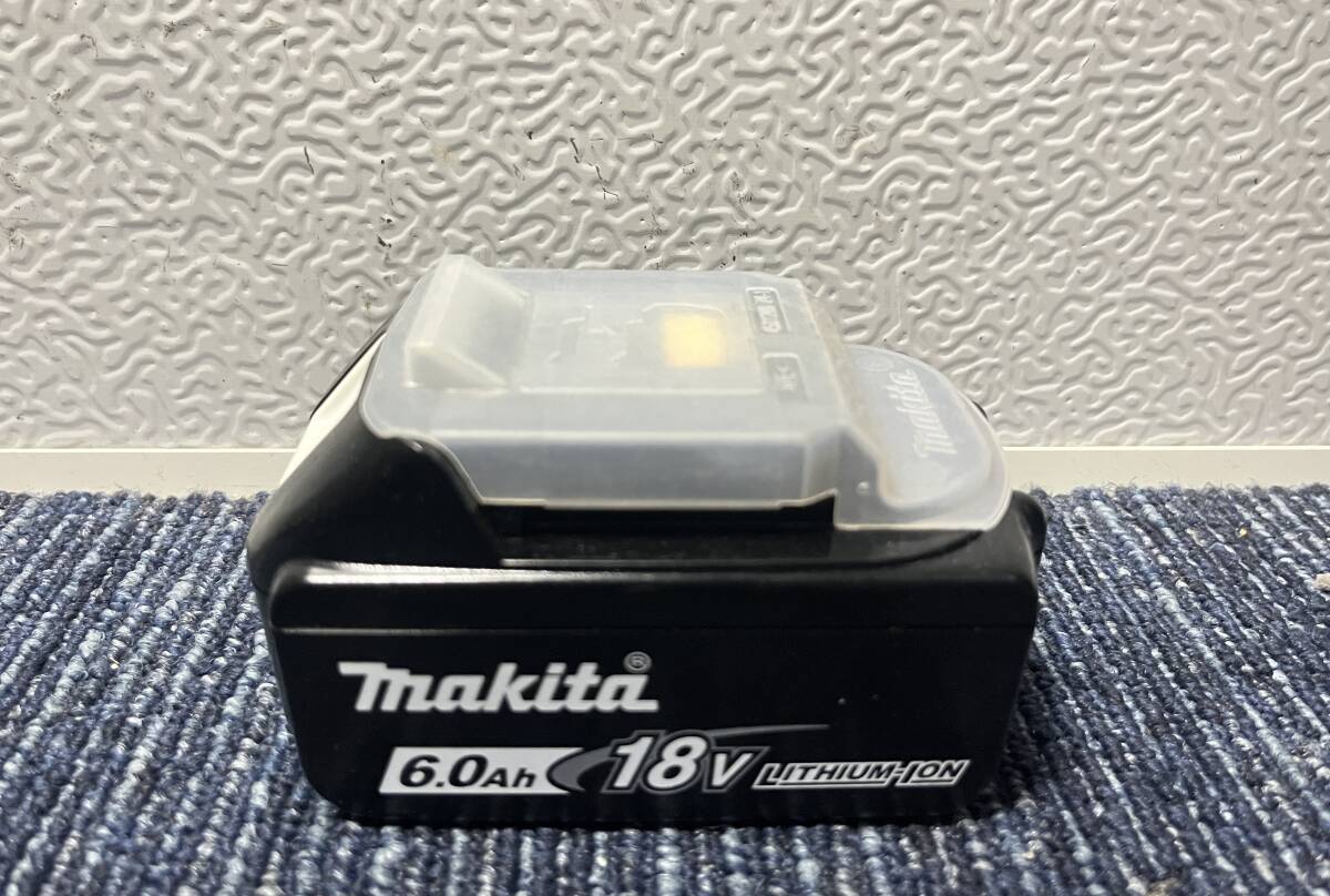 【未使用に近い】makita マキタ 純正 バッテリー BL1860B 雪マーク付き 18V 6.0Ah 電動工具 10421拍卖