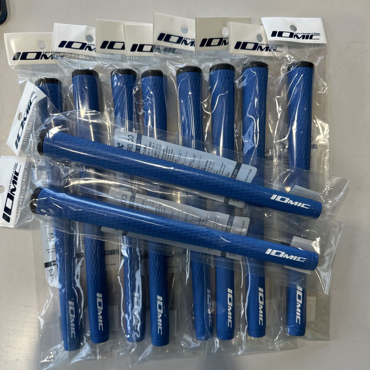 イオミック IOMIC Sticky2.3 10本 スタンダード バックラインなし ブルー グリップ スティッキー2.3拍卖