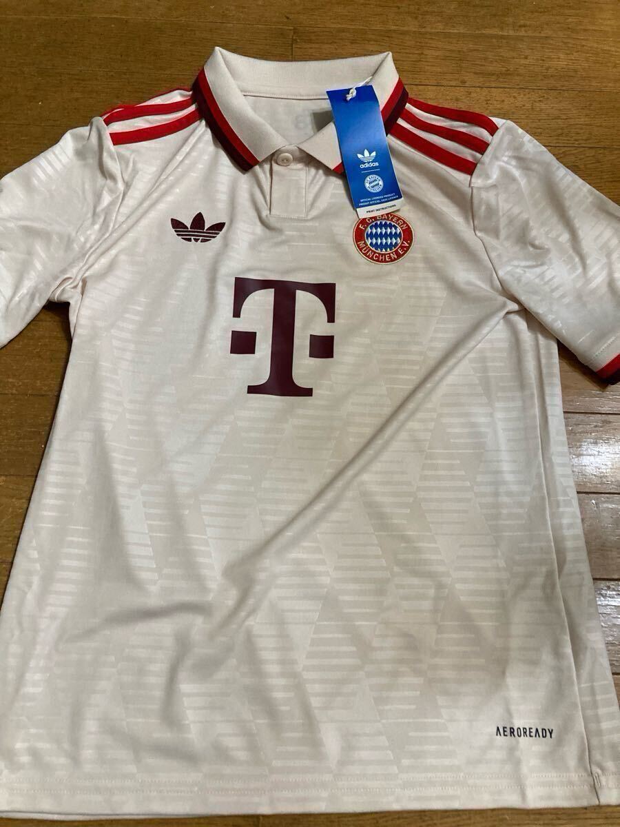 新品 正規品 アディダス バイエルンミュンヘン 24/25 ジュニア 3rdレプリカユニフォーム 150cm IT2259拍卖