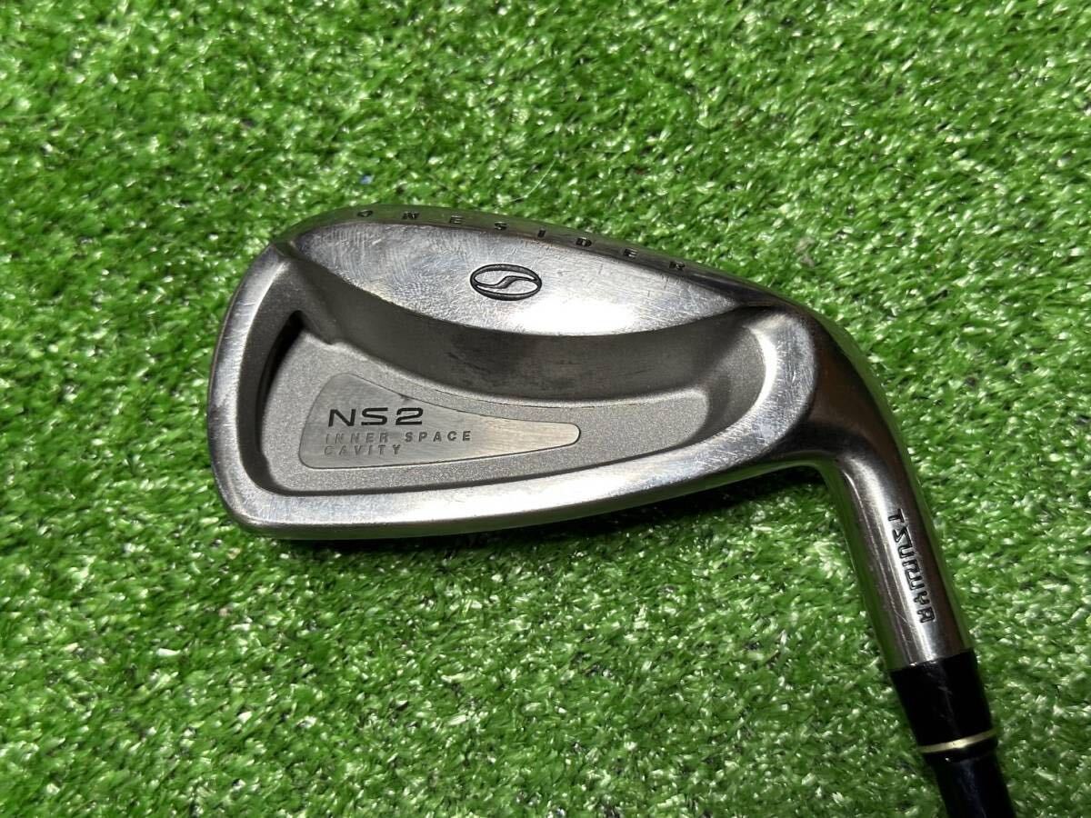 SAI-3598 中古 単品アイアン TSURUYA つるや ONESIDER ワンサイダー NS2 5番アイアン カーボンシャフト Flex R拍卖