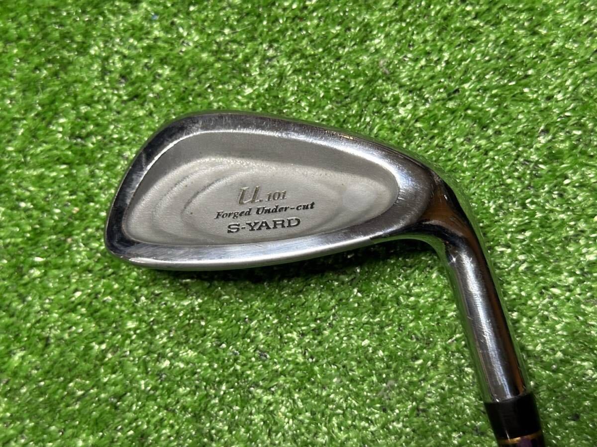 SAI-3608 中古 単品アイアン S-YARD u.101 9番アイアン カーボンシャフト Flex S拍卖
