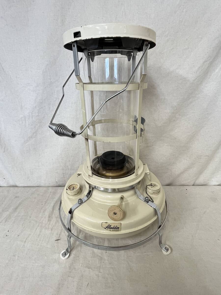 ☆ 美品【Aladdin】 アラジン ブルーフレーム16型 ガラスチムニー 梁瀬物 イングランド製 ☆彡拍卖