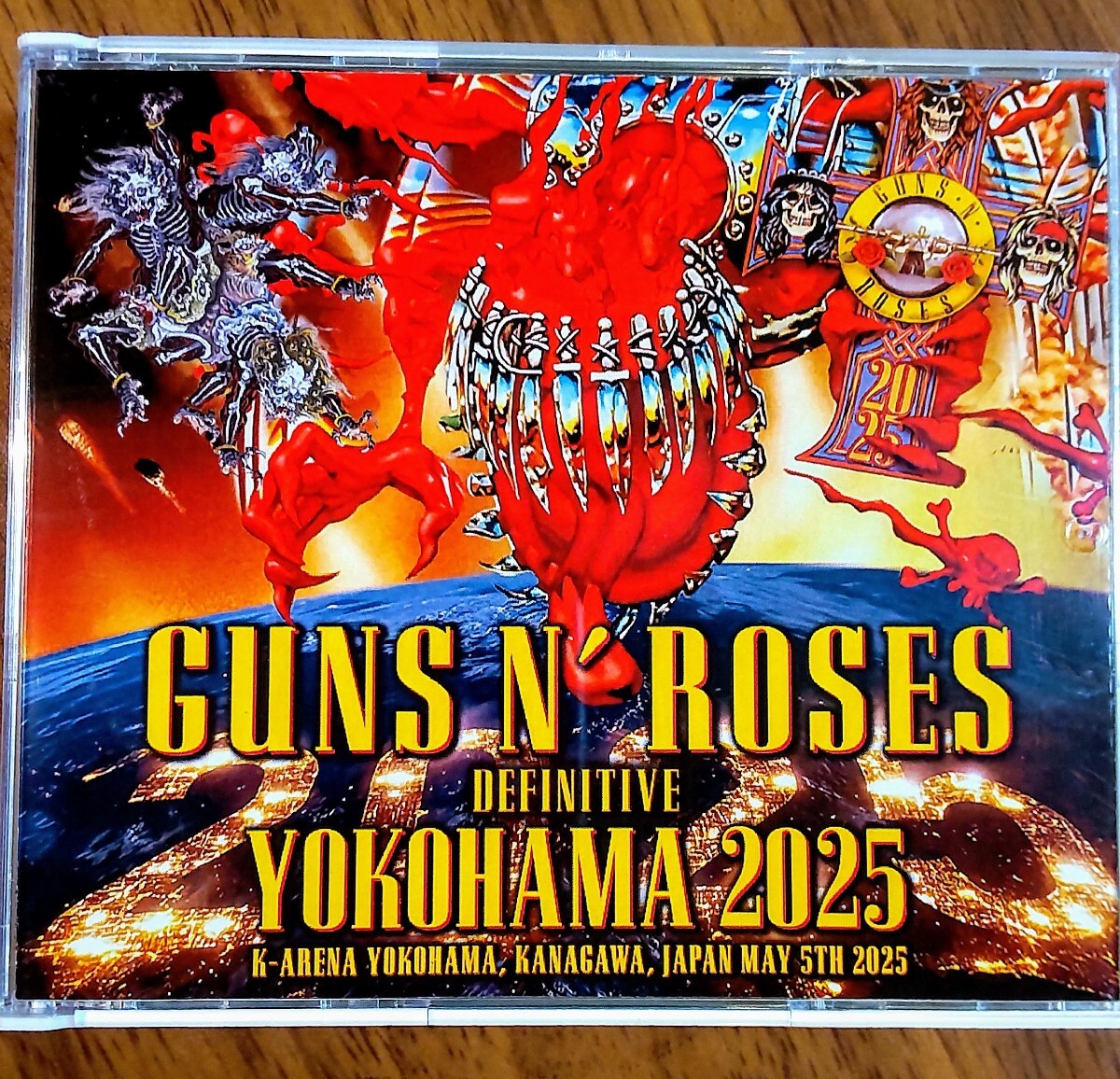 Guns N Roses GNR SLASH AXL ROSE ガンズ アンド ローゼズ ④枚組拍卖