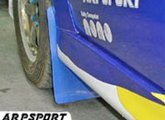 LAILE レイル マッドフラップ フロント ブルー スイフトスポーツ ZC32S H23.12~拍卖