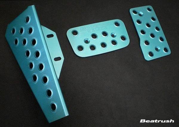 LAILE レイル ペダルセット ブラック レガシィB4 BE5 H10.6~H15.5 AT拍卖