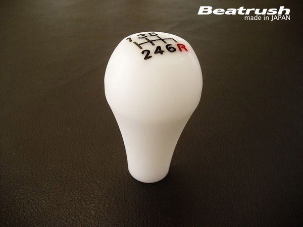 LAILE レイル ジュラコン®・シフトノブ Type-D M10×1.25P 6速(1-6R) ホワイト拍卖