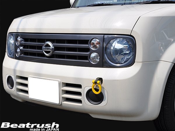 LAILE レイル フロント・けん引フック イエロー キューブキュービック YGZ11 H15.9~H20.10拍卖