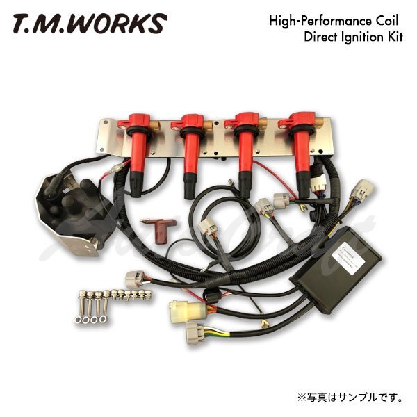 T.M.WORKS ハイパフォーマンスコイル ダイレクトキット スプリンタートレノ AE111 4A-GE H7.6~H12.8拍卖