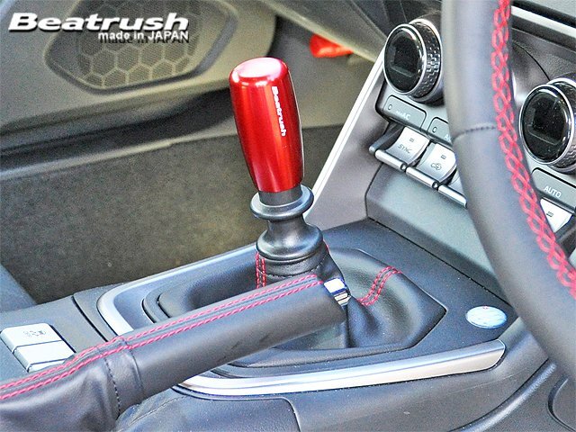 LAILE レイル アルミ・シフトノブ Type-EBR M12×1.25P レッド BRZ ZD8 R3.8~ MT拍卖