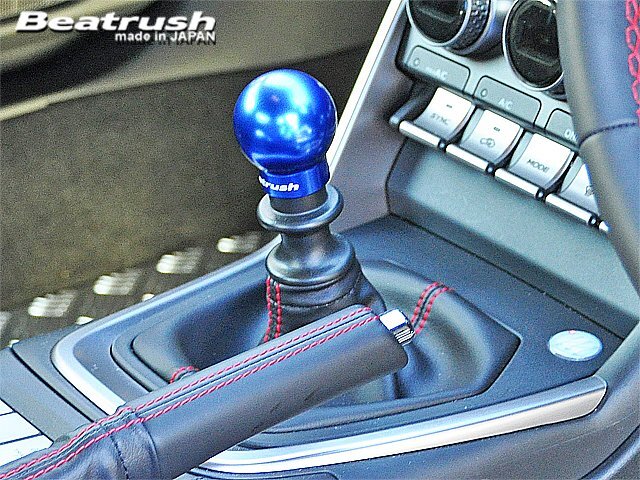 LAILE レイル アルミ・シフトノブ Type-Q45BR M12×1.25P ディープブルー BRZ ZD8 R3.8~ MT拍卖