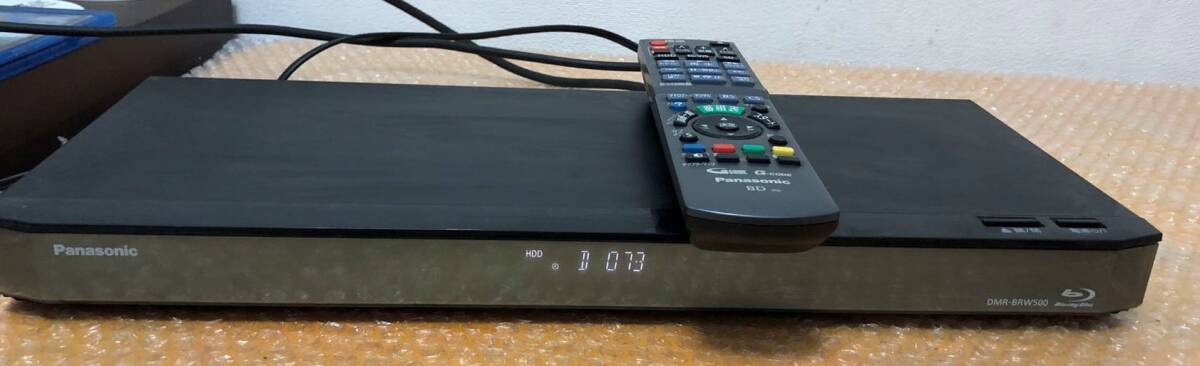 Panasonic パナソニック DIGA ブルーレイディスクプレーヤー DMR-BRW500 動作品 中古品拍卖
