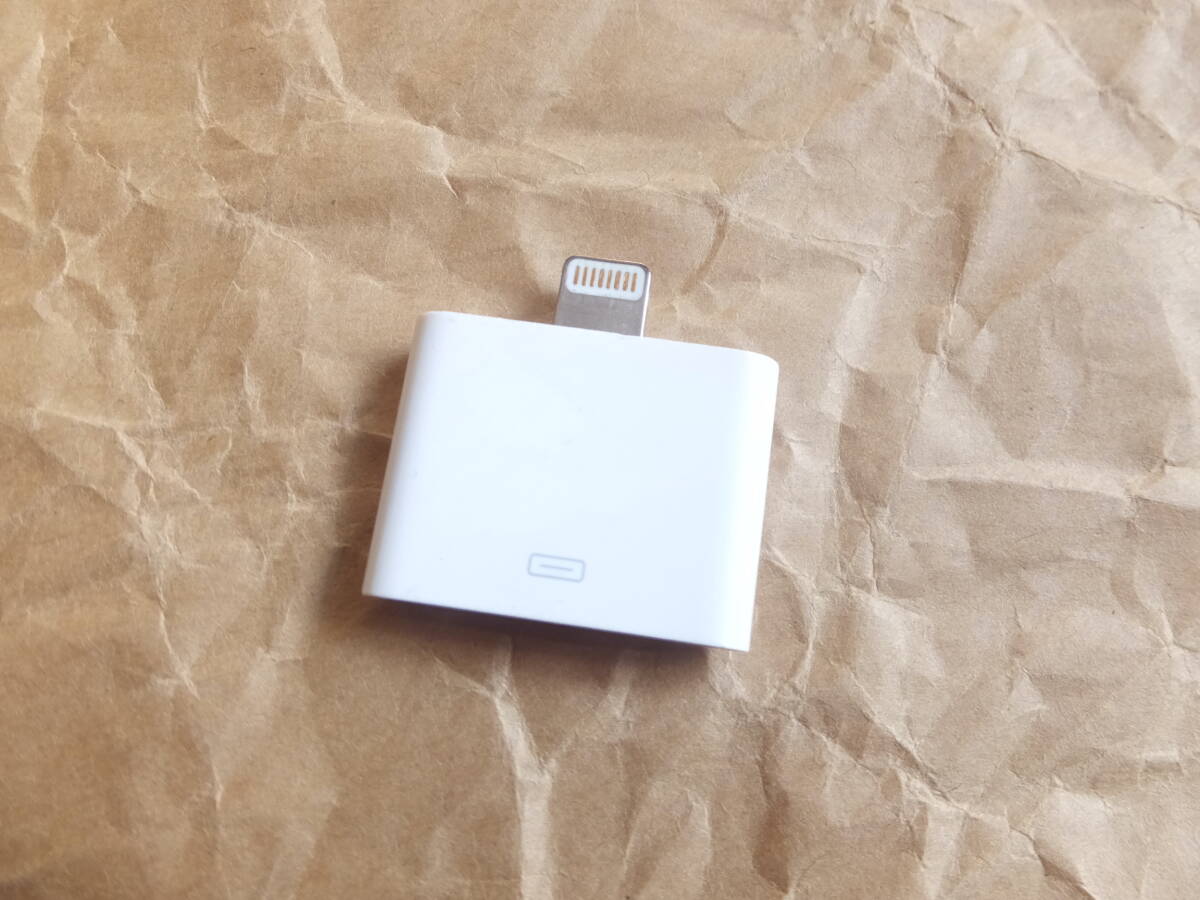 中古 Apple Lightning-30pin アダプタ A1468拍卖