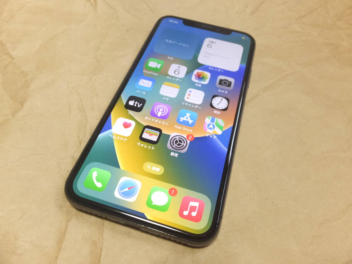 ジャンク iPhone X MQC12J/A拍卖