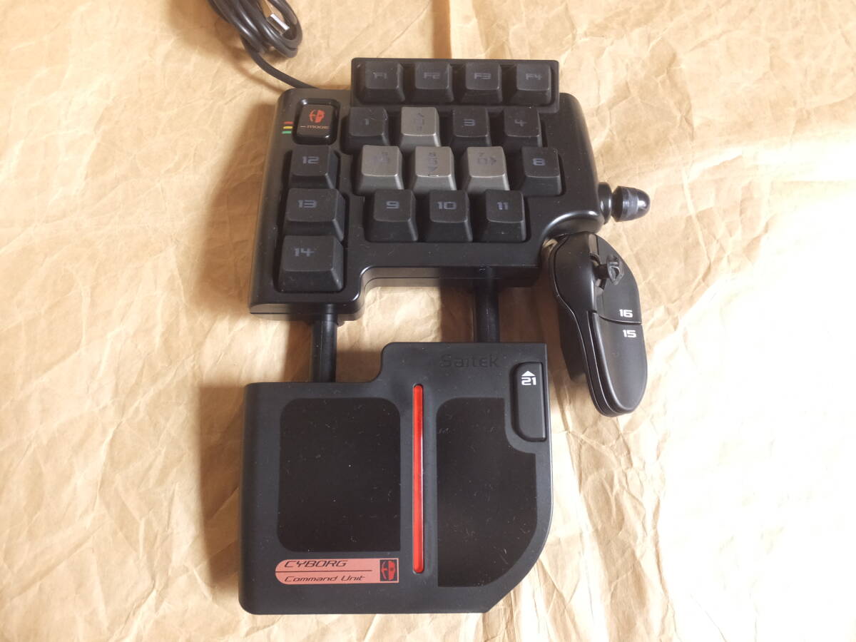 ジャンク Saitek / PZ31A / Cyborg Command Pad Unit拍卖