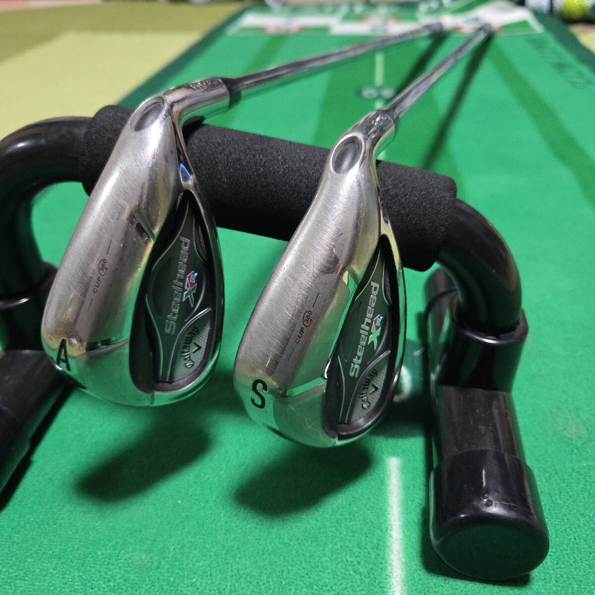 送料無料 CALLAWAY STEELHEAD XR AW SW 2本 S N.S.PRO 950GH キャロウェイ スチールヘッド 360CF NS プロ拍卖