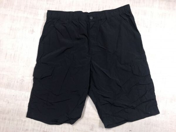ZONE FOR MEN ゾーンフォーメン トラッド モード 古着 マルチポケット ショート ハーフ パンツ ボトムス メンズ ナイロン100% LL 紺拍卖