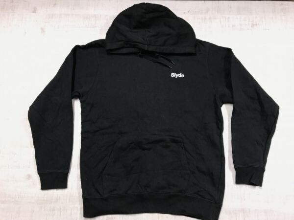 スライド Slyde スケート ストリート カルチャー LIVE IN THE MOMENT レオナルドダヴィンチ スウェットパーカー プルオーバー メンズ L 黒拍卖