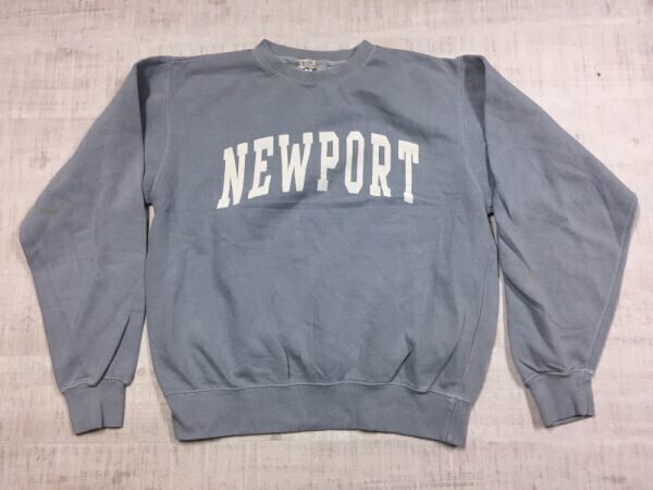 John Craft オールド レトロ アメカジ ユーズド 古着 USA製 スーベニア スポーツ カレッジ サーフ スウェット トレーナー メンズ S グレー拍卖