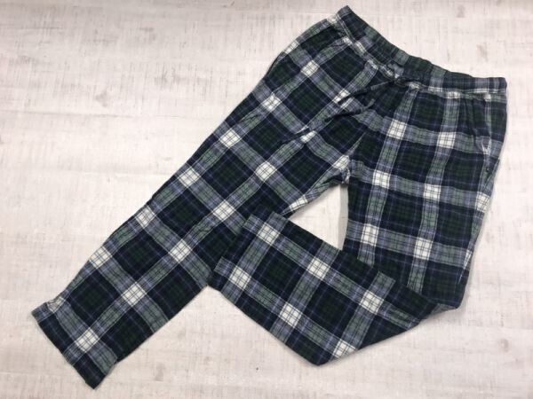 ジャーナルスタンダード レリューム JOURNAL STANDARD relume タータンチェック パジャマパンツ ボトムス レディース 2 紺系拍卖