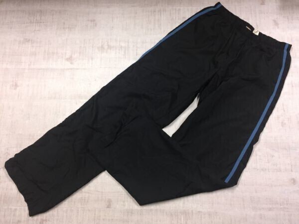 J.Crew GYM ジェイクルー スポーツ アメカジ オールド レトロ古着 サイドライン トラックパンツ ボトムス メンズ 小さいサイズ XS 黒拍卖