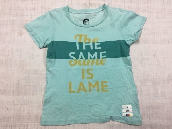 ユニクロ UNIQLO UT i am OTHER ファレル・ウィリアムス PHARRELL WILLIAMS 半袖Tシャツ カットソー レディース S 水色拍卖