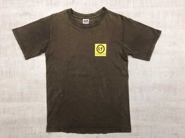 ビーチサンダル ビーサン げんべい商店 湘南 葉山 サーフ 半袖Tシャツ メンズ anvil製 アンビル バックプリント有 コットン100% S 茶色拍卖