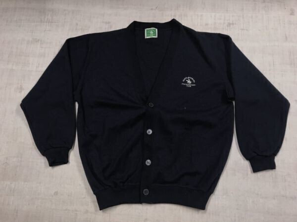 サンタバーバラ SANTA BARBARA POLO&RACQUET CLUB 子供服 キッズ スポーツ カットソー カーディガン 韓国製 ロゴ刺繍 160 紺拍卖