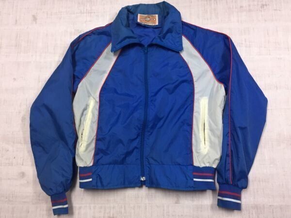 PIONEER WEAR パイオニア 各国古着 スポーツ レトロ ウィンドブレーカー レーシングジャケット メンズ ナイロン100% 韓国製 L 青拍卖