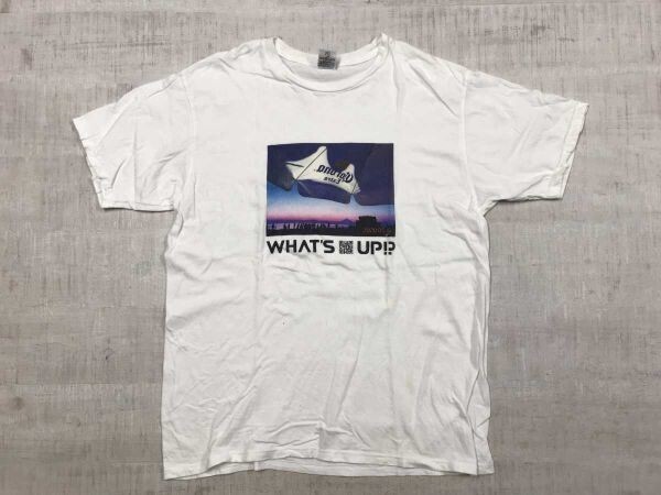 Corona Extra コロナ ビール フォトプリント WHAT’S UP!? 企業物 半袖Tシャツ メンズ コットン100% Daluc ダルク 大きいサイズ XL 白拍卖