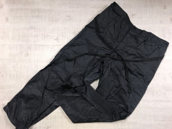 日本国有鉄道 国鉄 現JR 昭和47年 1972 昭和レトロ オールド 東洋物産製 オールド ワーク 作業着 レインパンツ ボトムス ボタンフライ 2 紺拍卖