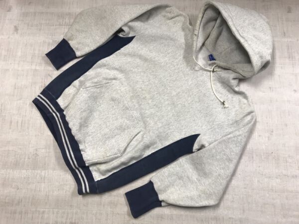 SURF&SWEATS CLASSIC オールド サーフ アメカジ サイドリブ 肉厚 ヘビーウェイト プルオーバー スウェット パーカー メンズ M 霜降りグレー拍卖