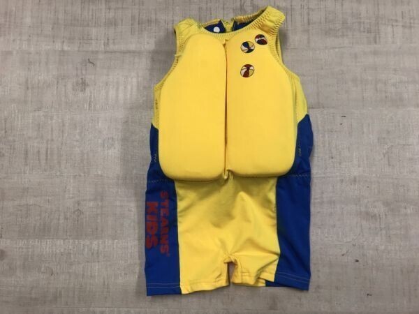 STEARNS KIDS 子供用 浮力剤 ライフジャケット付き フロートスーツ スイムウェア キッズ CHILD SMALL 黄色拍卖