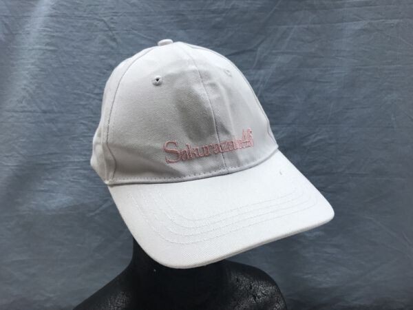 欅坂46 アイドル オフィシャル 公式 グッズ ファンクラブ 6パネル ベースボール キャップ 帽子 男女兼用 刺繍 白拍卖