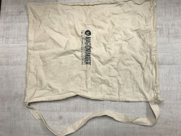 マジックナンバー MAGIC NUMBER ストリート アメカジ 古着 小物 ランドリー トート バッグ カバン 男女兼用 大容量 生成り拍卖