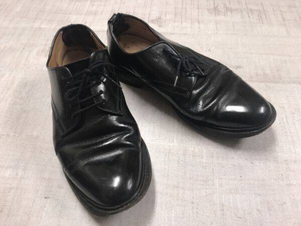 リーガル REGAL オールド レトロ トラッド 外羽根 プレーントゥ オックスフォード 革靴 レザー シューズ メンズ 24cm 黒拍卖