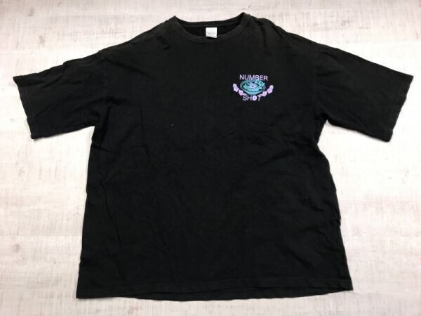 NUMBER SHOT2023 ナンバーショット 九州最大級フェス 福岡PayPayドーム ロック 邦楽 グッズ 半袖Tシャツ カットソー XL 黒拍卖