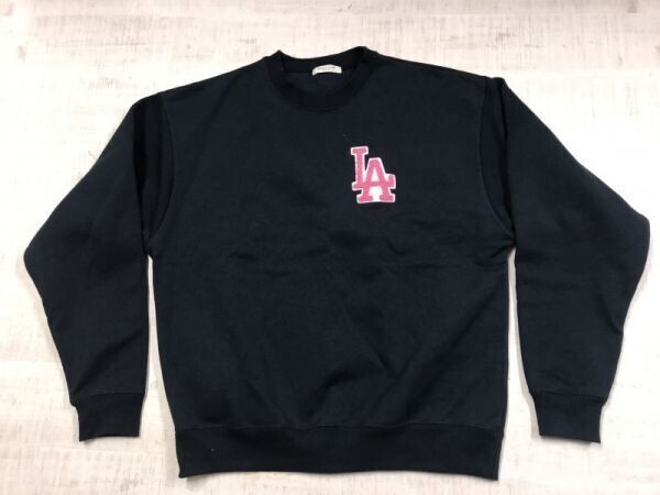 フリークスストア FREAK'S STORE アメカジ カレッジ スーベニア LA ロサンゼルス Los Angeles スウェット トレーナー 男女兼用 F 紺拍卖