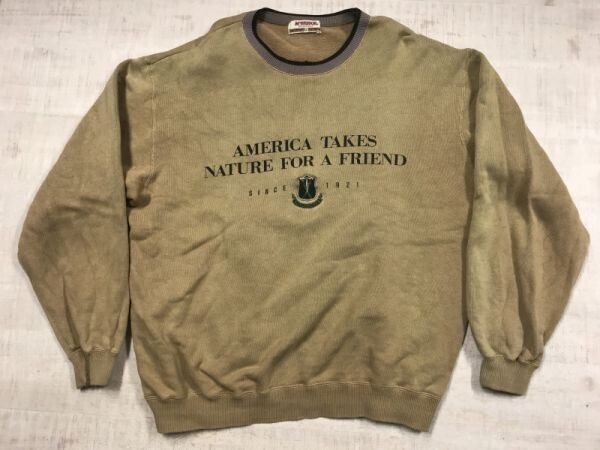 マクレガー McGREGOR オールド トラッド スポーツ アメカジ アイビー ゴルフ スウェット トレーナー メンズ 日本製 綿100% LL ベージュ拍卖