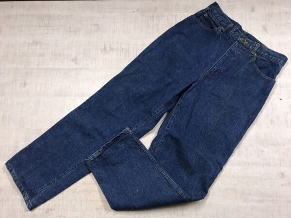 SIMPLE LIFE シンプルライフ オールド レトロ 古着 RENOWN レナウン アメカジ デニム パンツ ジーンズ ボトムス レディース S 青拍卖