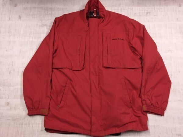 NICOLE SPORTS ニコルスポーツ ゴルフ オールド レトロ 古着 ライナー付き 中綿ジャケット メンズ ポリエステル100% 厚手 L 赤拍卖